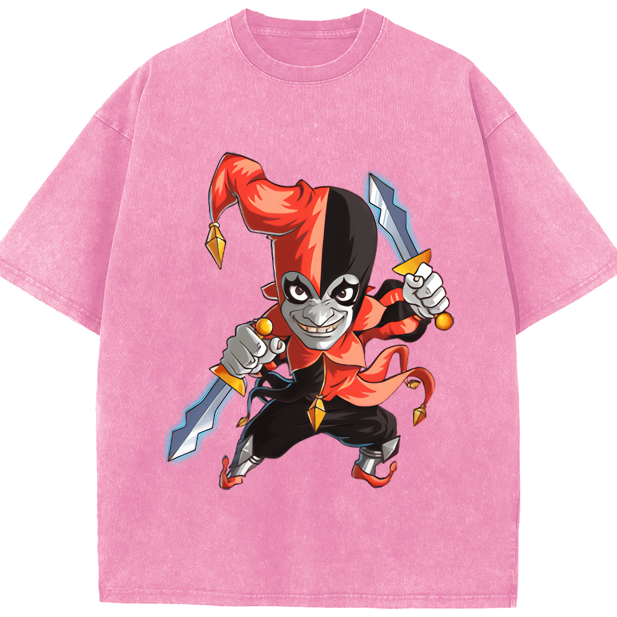 （画像用） リーグ・オブ・レジェンド League of Legends LOL 綿100% ヴィンテージ風 半袖Tシャツ（フロントプリント）